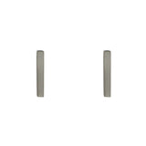 Mi Amore 925 Sterling Silver Stud-Earrings Silver