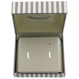 Mi Amore 925 Sterling Silver Stud-Earrings Silver