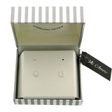 Mi Amore 925 Sterling Silver Horseshoe Stud-Earrings Silver