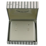 Mi Amore 925 Sterling Silver Hand of Fatima Stud-Earrings Silver