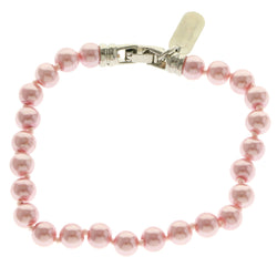 Mi Amore Braid Tassel Bracelet-Set Gold-Tone & White