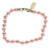 Mi Amore Braid Tassel Bracelet-Set Gold-Tone & White