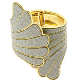 Mi Amore Fashion-Bracelet Silver-Tone/Gold-Tone