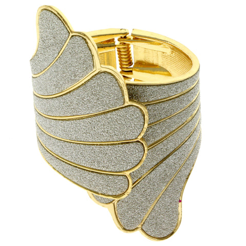 Mi Amore Fashion-Bracelet Silver-Tone/Gold-Tone