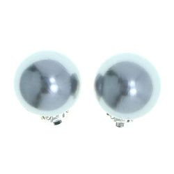 Mi Amore Clip-On-Earrings Gray