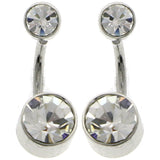 Mi Amore Dangle-Earrings Silver-Tone