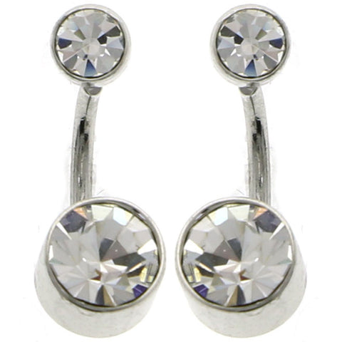 Mi Amore Dangle-Earrings Silver-Tone