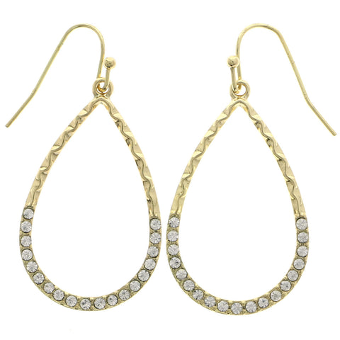 Mi Amore Dangle-Earrings Gold-Tone