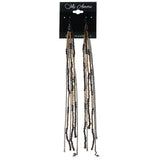 Mi Amore Dangle-Earrings Brown/Gold-Tone