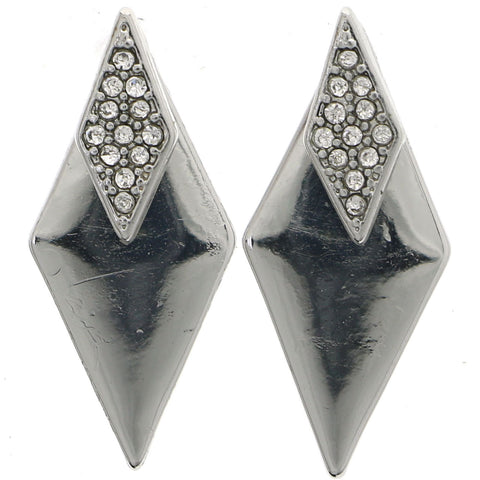Mi Amore Dangle-Earrings Silver-Tone