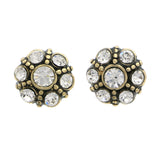 Mi Amore Stud-Earrings Gold-Tone