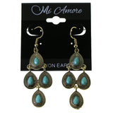 Mi Amore Dangle-Earrings Gold-Tone/Green