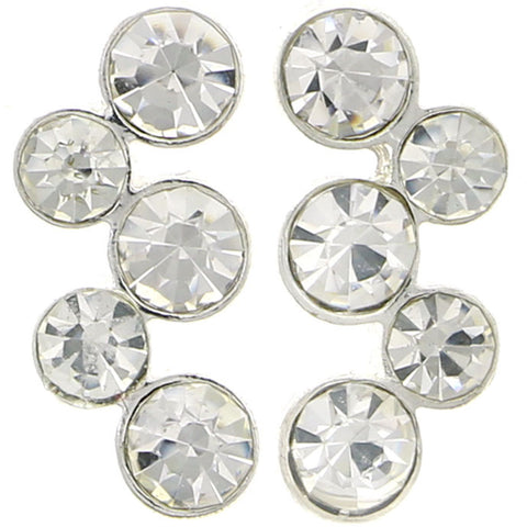 Mi Amore Dangle-Earrings Silver-Tone
