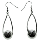 Mi Amore Dangle-Earrings Silver-Tone