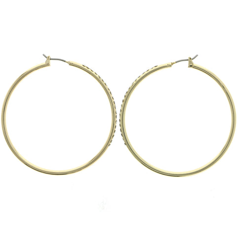 Mi Amore Hoop-Earrings Gold-Tone