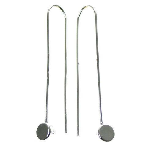 Mi Amore Dangle-Earrings Silver-Tone
