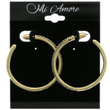 Mi Amore Hoop-Earrings Gold-Tone