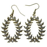 Mi Amore Dangle-Earrings Gold-Tone/Clear