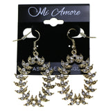 Mi Amore Dangle-Earrings Gold-Tone/Clear