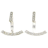 Mi Amore Dangle-Earrings Silver-Tone