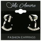 Mi Amore Dangle-Earrings Silver-Tone