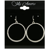 Mi Amore Dangle-Earrings Silver-Tone