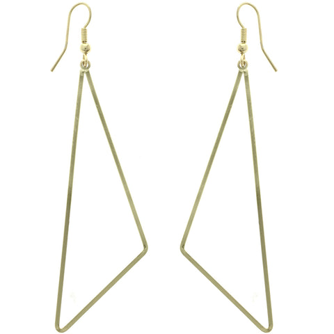 Mi Amore Dangle-Earrings Gold-Tone