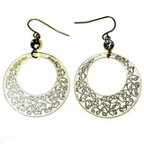 Mi Amore Dangle-Earrings Gold-Tone/Clear