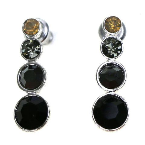 Mi Amore Dangle-Earrings Silver-Tone/Multicolor