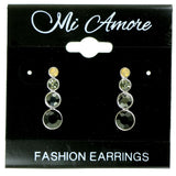 Mi Amore Dangle-Earrings Silver-Tone/Multicolor