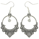 Mi Amore Dangle-Earrings Silver-Tone