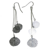 Mi Amore Dangle-Earrings Silver-Tone