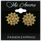 Mi Amore Post-Earrings Gold-Tone/Yellow