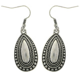 Mi Amore Dangle-Earrings Silver-Tone