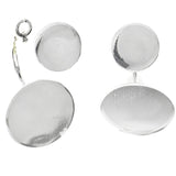 Mi Amore Dangle-Earrings Silver-Tone