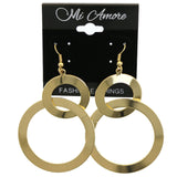 Mi Amore Dangle-Earrings Gold-Tone