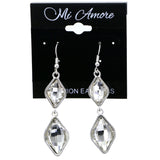 Mi Amore Dangle-Earrings Silver-Tone