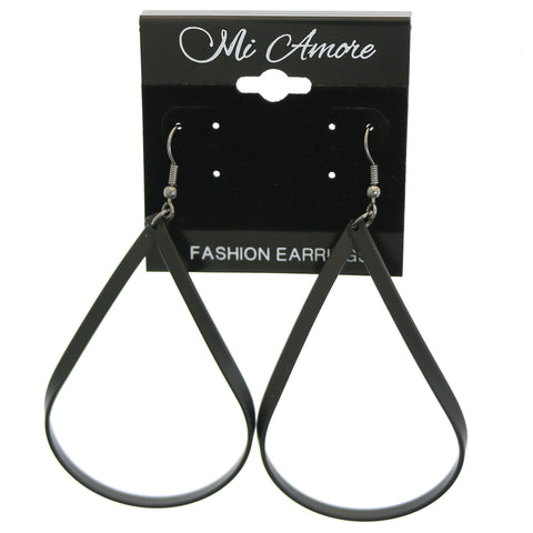 Mi Amore Dangle-Earrings Black