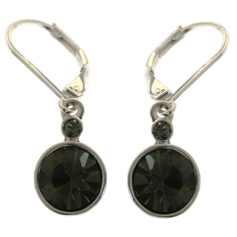 Mi Amore Dangle-Earrings Silver-Tone