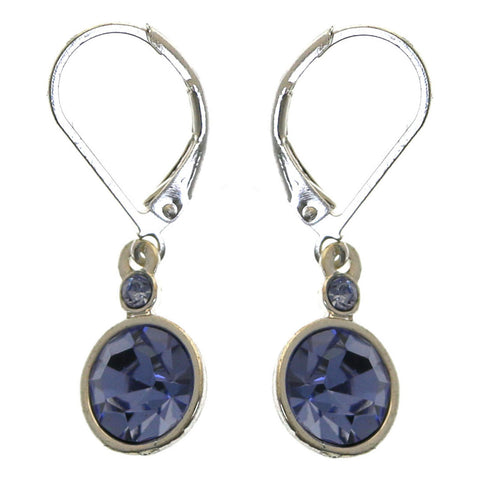 Mi Amore Dangle-Earrings Silver-Tone