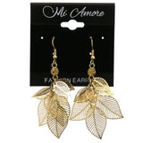 Mi Amore Dangle-Earrings Gold-Tone/Yellow