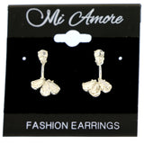 Mi Amore Dangle-Earrings Silver-Tone