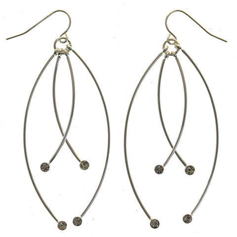 Mi Amore Dangle-Earrings Silver-Tone