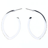Mi Amore Dangle-Earrings Silver-Tone