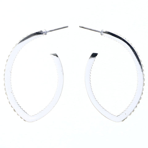Mi Amore Dangle-Earrings Silver-Tone