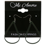 Mi Amore Dangle-Earrings Bronze-Tone