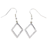 Mi Amore Dangle-Earrings Silver-Tone