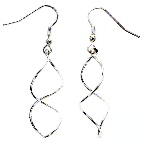 Mi Amore Dangle-Earrings Silver-Tone