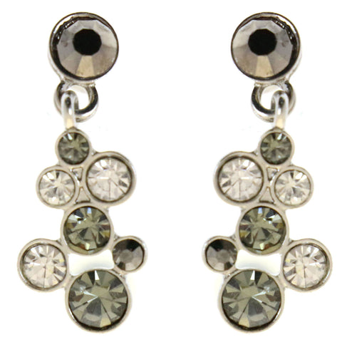 Mi Amore Drop-Dangle-Earrings Silver-Tone/Multicolor