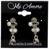 Mi Amore Drop-Dangle-Earrings Silver-Tone/Multicolor